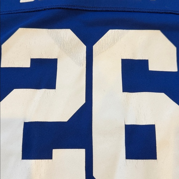 Kids NY Giants Saquon Barkley jersey, 18/20 - Picture 3 of 5